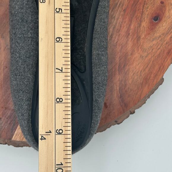 Fergalicious Ballet Flats Adele Gray Fabric Felt Upper Cottagecore Preppy 7.5 - Picture 9 of 11